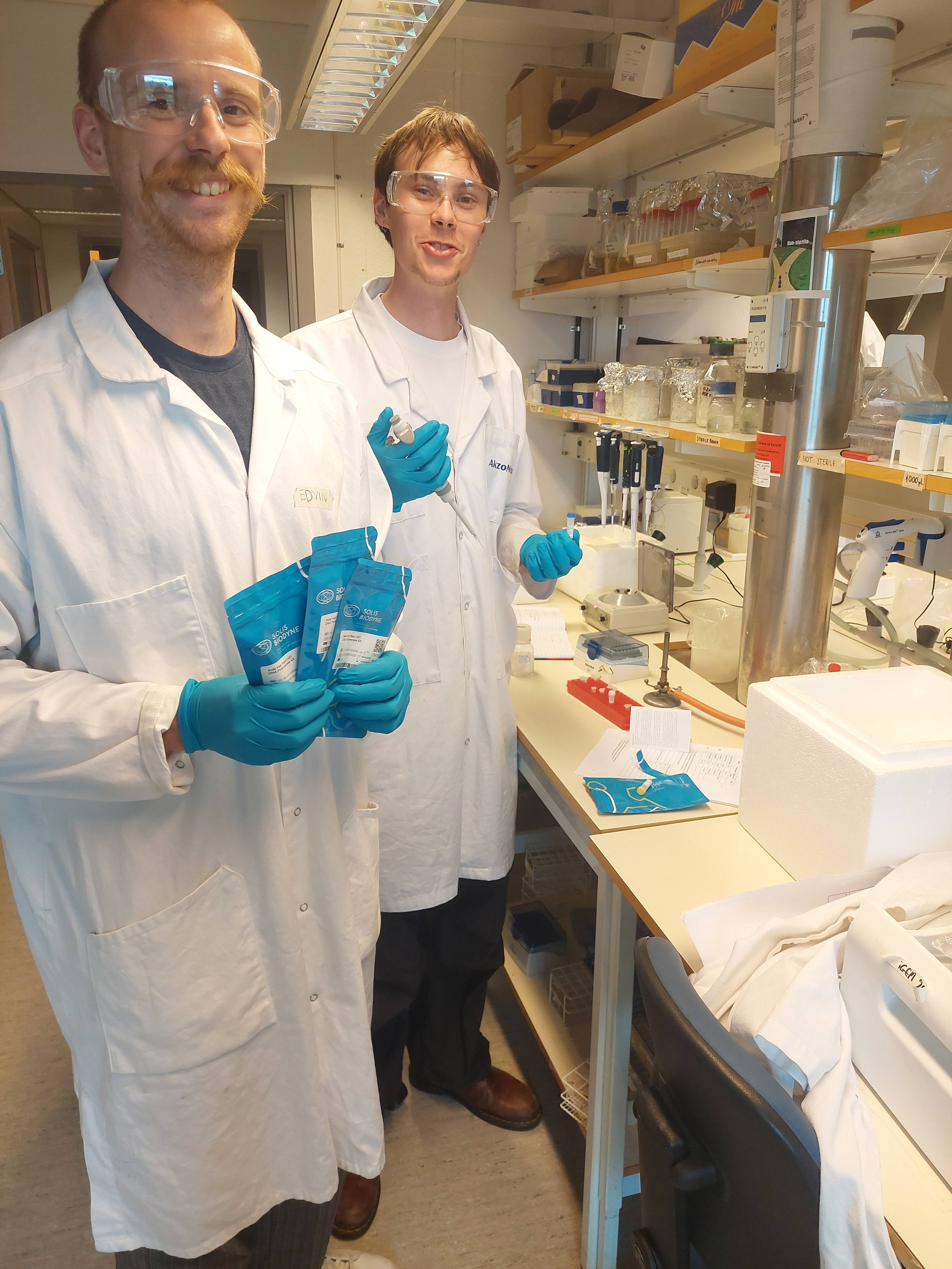 Trashformers team at work